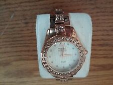 Relógio feminino Invicta aço inoxidável pulseira de ouro rosa Stl Angel diamante falso 16064 comprar usado  Enviando para Brazil