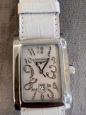 White leather longines for sale  LONDON