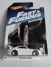 '94 TOYOTA SUPRA Hot Wheels 1/64 Fast & Furious 2017  HTF FREE SHIPPING  for sale  Shipping to South Africa