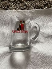 Retro cruzcampo glass for sale  BATLEY
