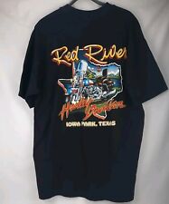 Camisa masculina vintage Harley-Davidson tamanho XL Red River Texas EUA 1999 comprar usado  Enviando para Brazil