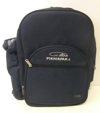 Hi Gear Piknikpak 4 Person Picnic Ware Backpack Insulated Pocket Navy Blue #W2 for sale  LETCHWORTH GARDEN CITY
