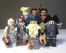 7x LEGO Pirates of the Caribbean Figuren POC031 Davy Jones POC007 Blackbeard comprar usado  Enviando para Brazil
