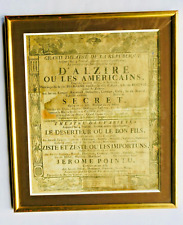 Alzire américains....affiche  d'occasion  Paris VII