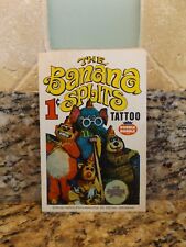 VINTAGE 1969 BANANA SPLITS GUM MACHINE HEADER CARD HANNA BARBERA FLEER comprar usado  Enviando para Brazil