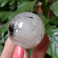 Esfera de quartzo turmalina intermitente 76 gramas comprar usado  Enviando para Brazil