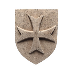 Blason croix templiers d'occasion  Lézignan-Corbières