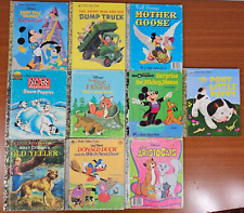 Little Golden Books X10 raro a granel VINTAGE Walt Disney comprar usado  Enviando para Brazil
