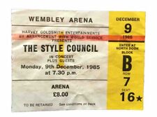 1985 concert ticket for sale  CHESSINGTON