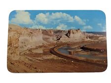 Green River Wyoming Postcard Panorama View Palisades, Toll Gate Rock, Hwy 30 for sale  Shipping to South Africa