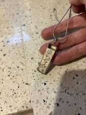 Silver pendant With Drawer On 925 Chain Antique 1908, used for sale  Shipping to South Africa