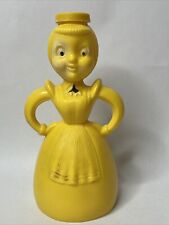 Vintage 50's Merry Maid Yellow Clothes Sprinkler Bottle EUC for sale  Frederick