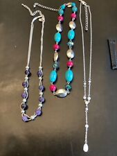 Bundle necklaces amythest for sale  HARROGATE