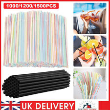 1000x straws plastic for sale  DUNSTABLE