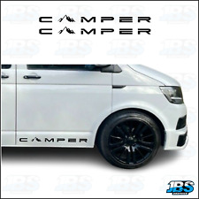 FITS VW Transporter T5 T6 CAMPER Vinyl Decals Graphics Stickers, used for sale  Shipping to South Africa