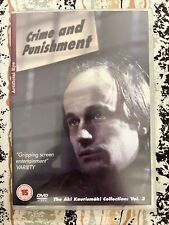 Crime punishment dvd for sale  LYTHAM ST. ANNES