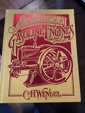 Motor de gasolina americano desde 1872 C H Wendel 1983 libro de tapa dura Crestline segunda mano  Embacar hacia Argentina