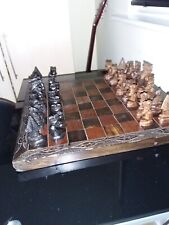 African chess set for sale  GRIMSBY