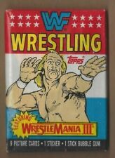 1987 Topps WWF Wrestling Sealed Wax Pack Hulk Hogan WWE WrestleMania for sale  Canada