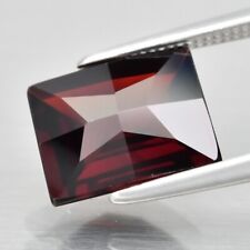 2.77ct 6x7mm VS Baguette Natural Deep Orangish Red Almandine Garnet, Gemstone for sale  Shipping to South Africa