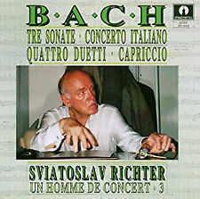 Bach. tre sonate. usato  San Casciano In Val Di Pesa