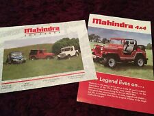 Mahindra indian 4x4 for sale  THATCHAM