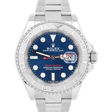 Relógio Rolex Yacht-Master 40mm azul platina aço inoxidável ostra em estado perfeito 126622 comprar usado  Enviando para Brazil