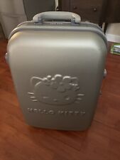 Maleta de equipaje facturado vintage Hello Kitty carcasa rígida ABS 21" rodante Sanrio, usado segunda mano  Embacar hacia Mexico