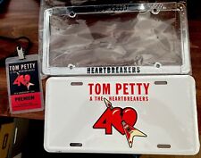 Placa de licença selada Tom Petty & The Heartbreakers, suporte de placa e passe premium comprar usado  Enviando para Brazil