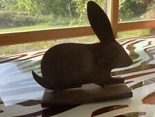 Metal rabbit decorative for sale  NEWTON ABBOT