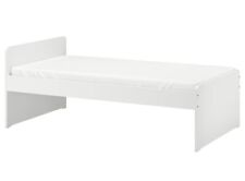 ikea twin bed frame white for sale  Silver Spring