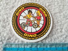 Adesivo Stickers vintage DINO BMX BYCICLE BICICLETTA CROSS TRIAL MOUNTAIN BIKE usato  Viareggio