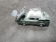 Vintage Majorette Military Truck Sonic Flashers Camouflage Radar Satellite Dish for sale  Shipping to South Africa