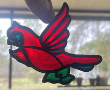 Vidrio Cardinal Rojo De Colección Estilo Suncatcher Plástico segunda mano  Embacar hacia Mexico