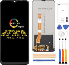 Oppo A57 5G/ A57s/A57e/A77 4G/A17 4G/A17K/A58 5G/A78 5G Screen Replacement Touch for sale  Shipping to South Africa