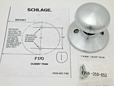 Schlage plymouth dummy for sale  Elgin