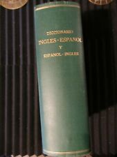 DICCIONARIO Inglés-Español, Español-Inglés (1891) Ex Libris , usado segunda mano  Embacar hacia Argentina