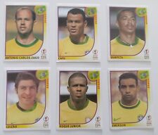 Lote de 6 adesivos Panini Copa do Mundo FIFA 2002 Brasil com Cafu Emerson Zago Vampeta comprar usado  Enviando para Brazil