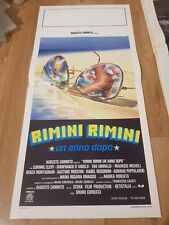Rimini Rimini Original Italia Pequeno Poster 1988 Renzo Montagnani Corinne Cléry comprar usado  Enviando para Brazil