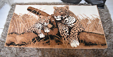 Leopard pattern rug for sale  SPALDING