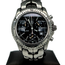 Relógio preto masculino TAG Heuer Link - CT1111-0 comprar usado  Enviando para Brazil