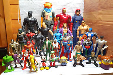 Action figure bundle joblot marvel dc spiderman black panther fortnite hulk toys for sale  Shipping to South Africa
