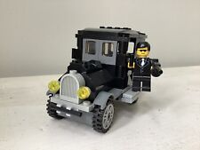 LEGO Gangster Model A black Getaway Car With Mobster & Tommy Gun for sale  Shipping to South Africa