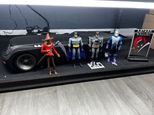 DC Collectibles Batman La Serie Animada Batimóvil + 4 Figuras SIN CAJA, usado segunda mano  Embacar hacia Argentina