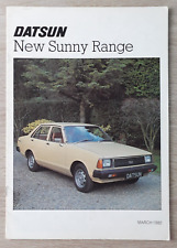 Datsun sunny range for sale  BOURNE