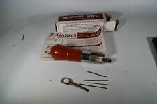 Sewing awl leather for sale  CHESTERFIELD