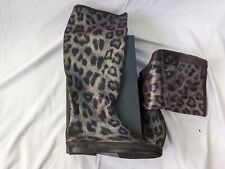 Wellington boots leopard for sale  LONDON