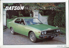 Datsun skyline 240k for sale  LEDBURY