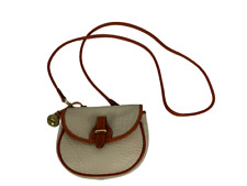 Mini bolsa tiracolo vintage Dooney and Bourke couro pebbled osso comprar usado  Enviando para Brazil