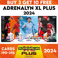 ADRENALYN XL PLUS 2024 PREMIER LEAGUE PANINI 2024 23/24 BASE CARDS #190 - #396 for sale  Shipping to South Africa